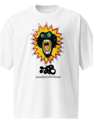 t-shirt 100 % coton épais monkeyshitbeat